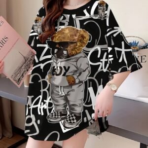 Trendy Loose-Fit Summer T-Shirt