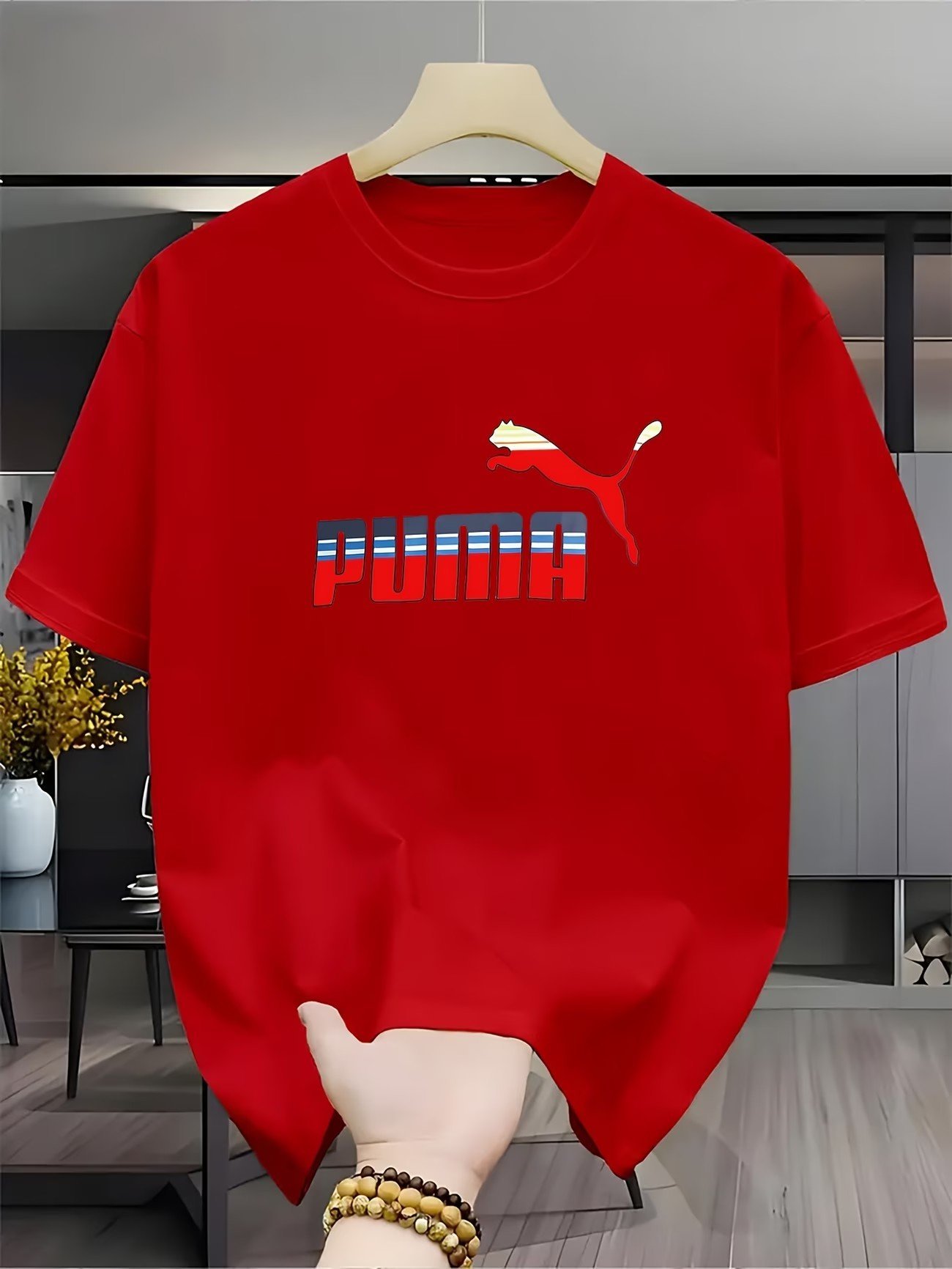 Men's Patterned T-Shirt