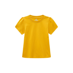 Yellow Round Tee