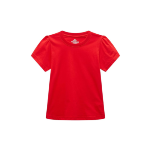 Red Round Tee