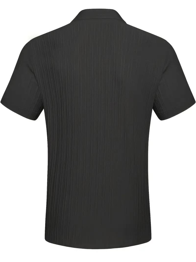 Men's Casual Short Sleeve Shirt - Image 3