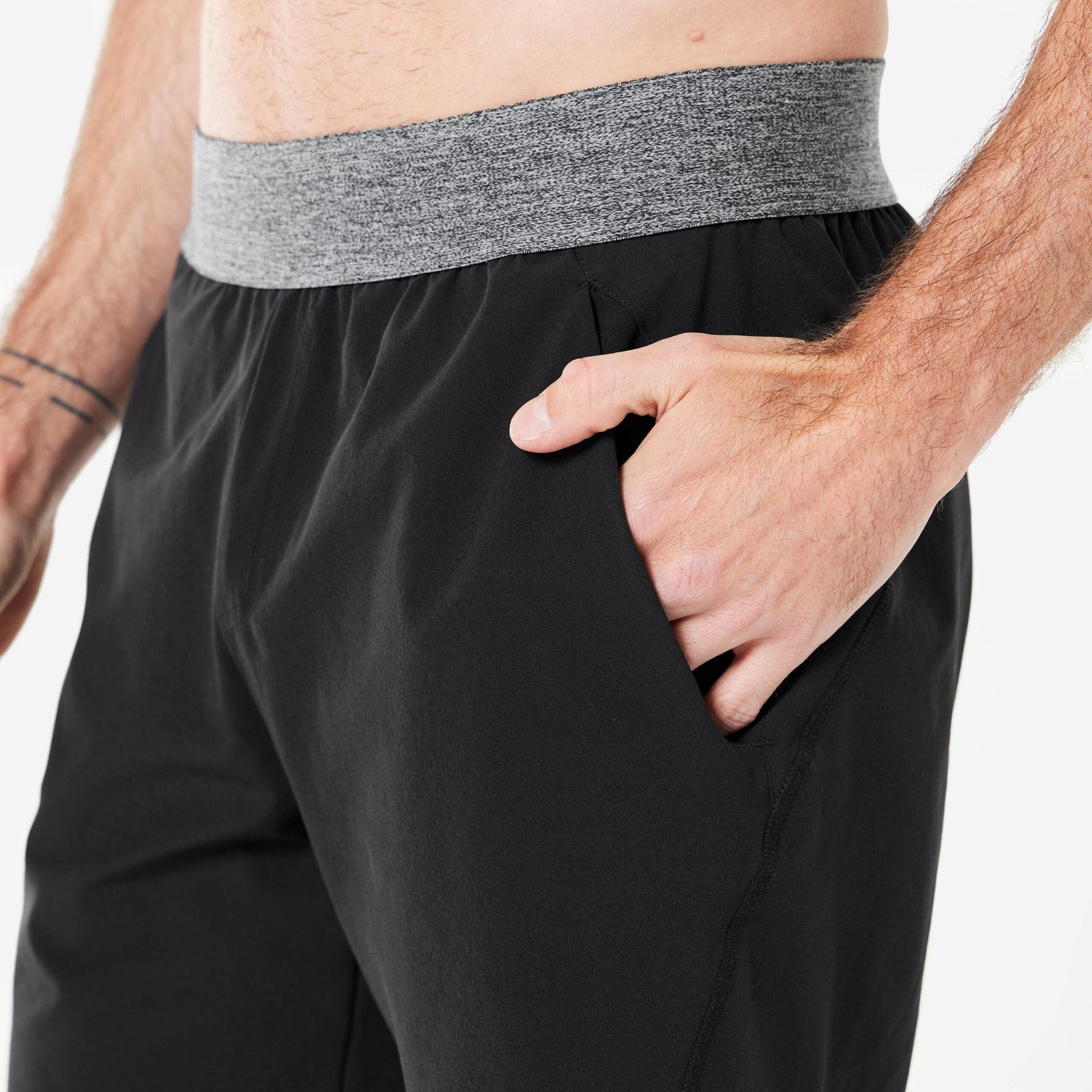 Men's Lightweight Yoga Shorts - Image 3