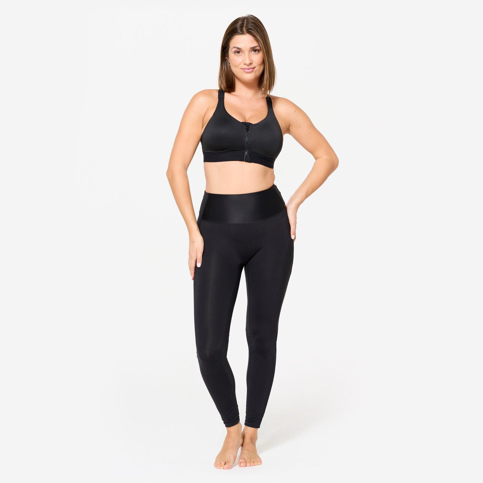 Women's High Support Zipped Sports Bra - Image 2