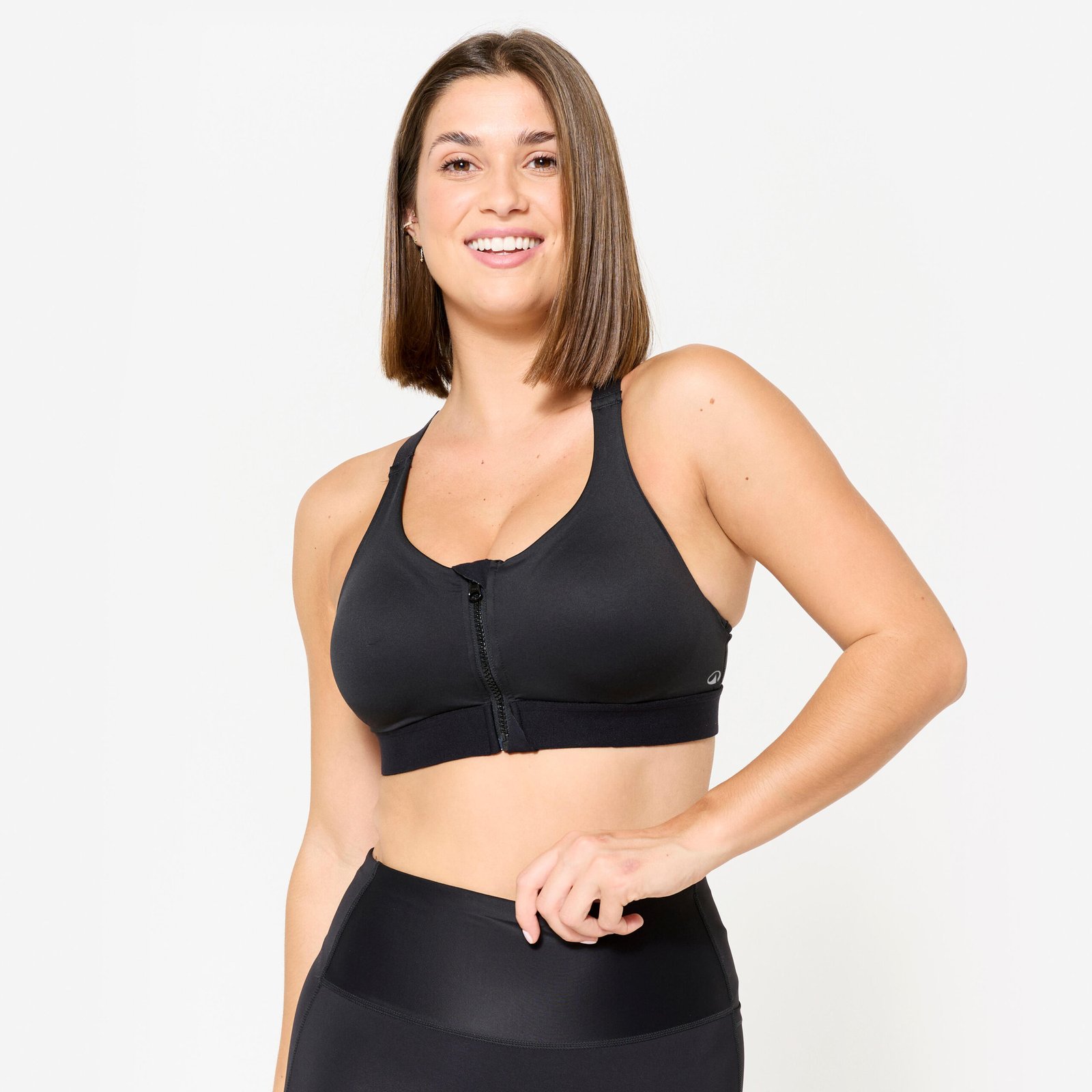 Women's High Support Zipped Sports Bra