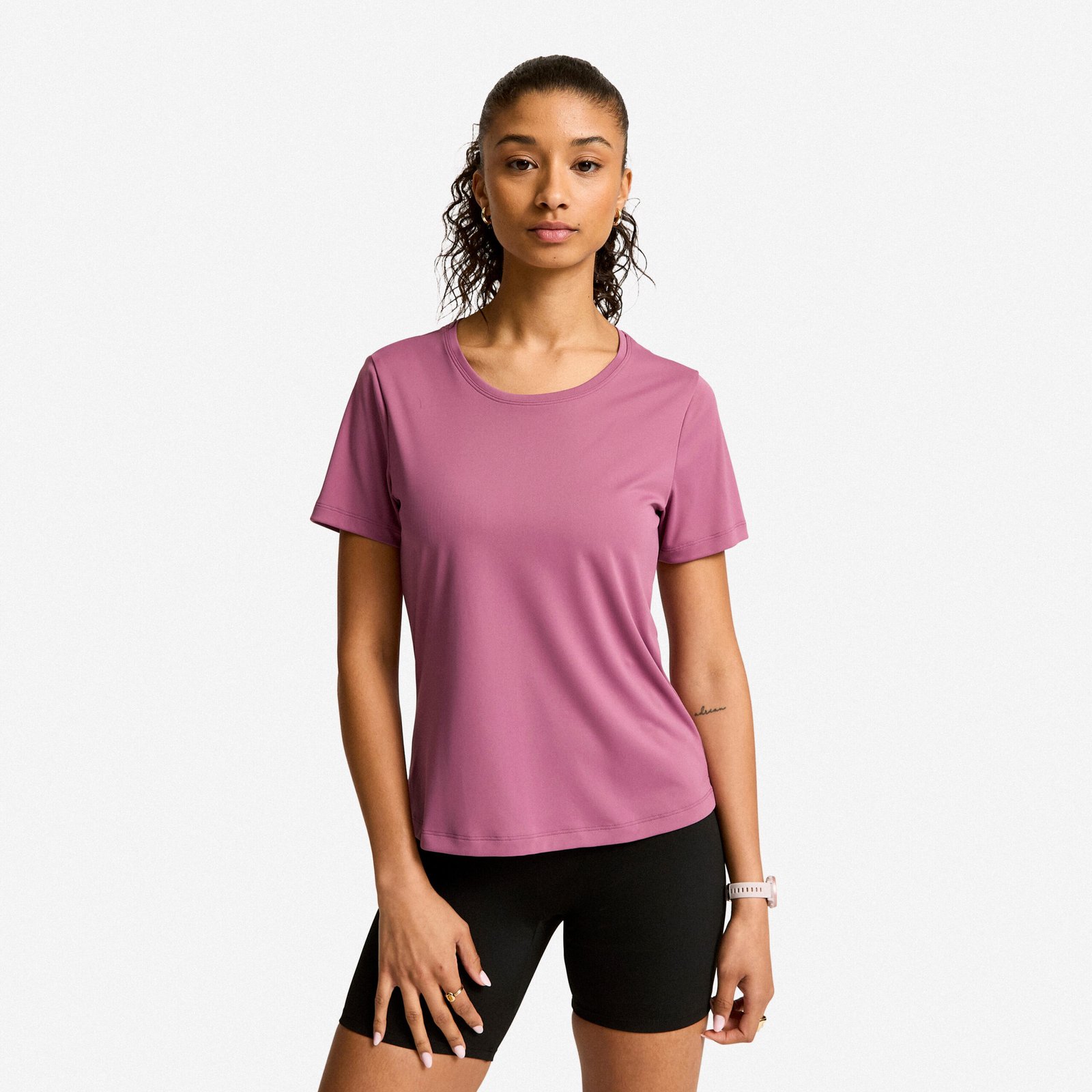 Women's Short-Sleeved Fitness T-Shirt