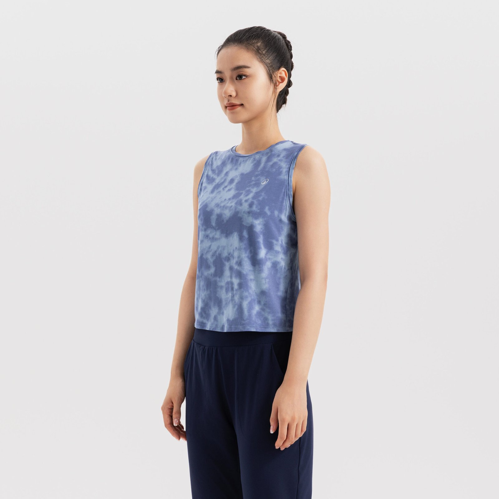 Women Silk Yoga Tank - Silk Tank 520 - Image 2