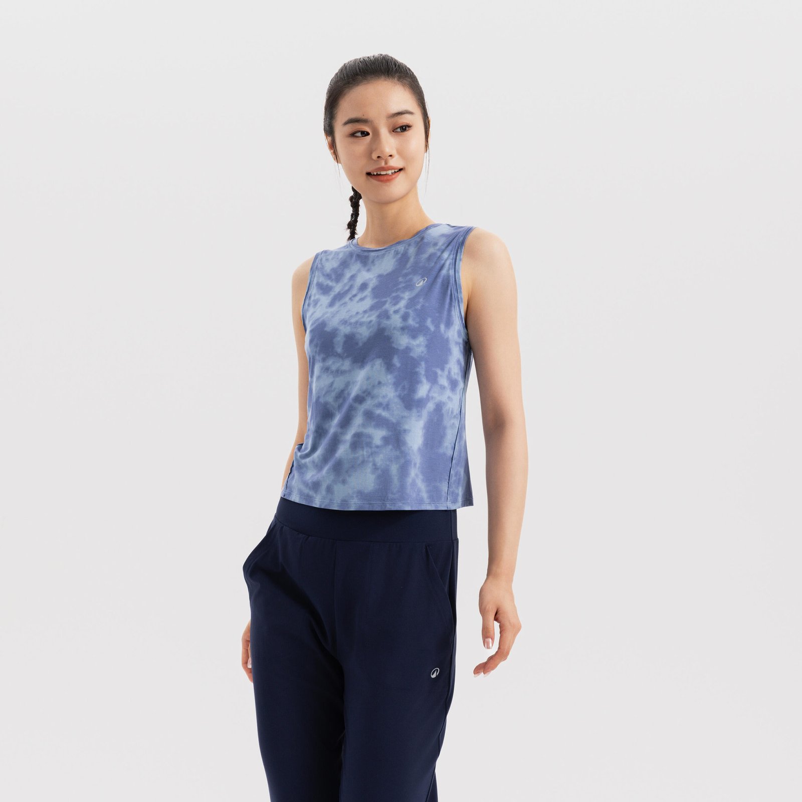 Women Silk Yoga Tank - Silk Tank 520 - Image 3